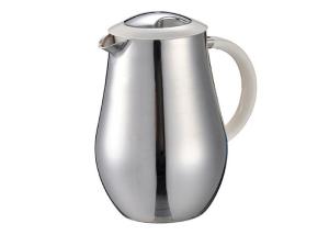 Quality Stainless Steel Tea Double Wall Coffee Plunger 8 Cup SS304 wholesale