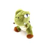 Dinosaur Doll Key Chain Plush Material With Cotton Green 10cm