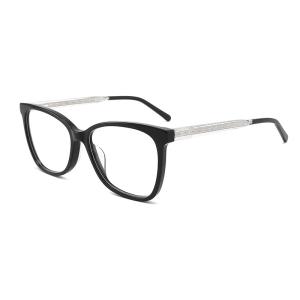 Quality Optical Transparent Acetate Glasses Frames Women Non Prescription wholesale