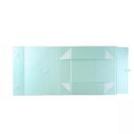 Folding Cardboard Magnetic Ribbon Bule Recycled Paper Gift Boxes