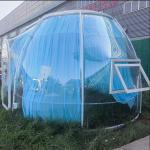 Outdoor Transparent Bubble Room PC Dome Room Polycarbonate Star House for House