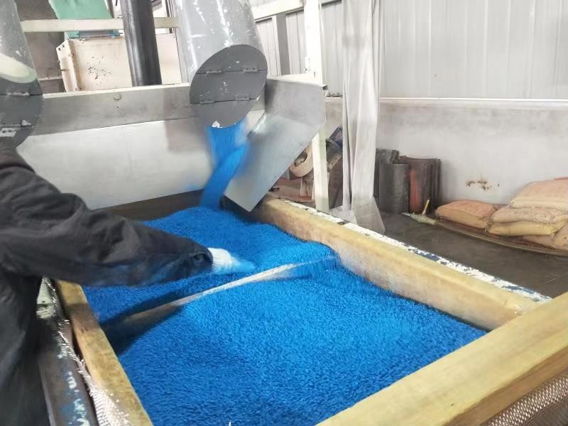 Peroxide Treatment EPDM Playground Covering Rubber Granules Anti Color Fading