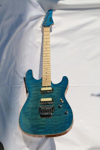 AAAAA Quilted Maple Top Floydrose tremolo Suhr Electric guitar Guitarra bolt on