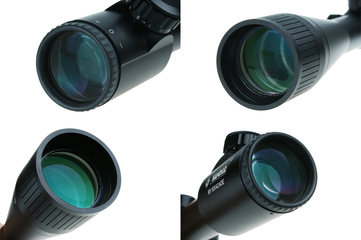 KH 10x42 AOE KANDAR Scope with Red Illumination and 42mm Objective Lens Diameter