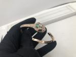 brand jewelry snake bracelet in 18 kt pink gold with diamonds Also available