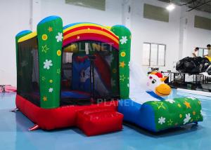 Quality Family Mini Inflatable Bounce House For Backyard Rainbow Color wholesale