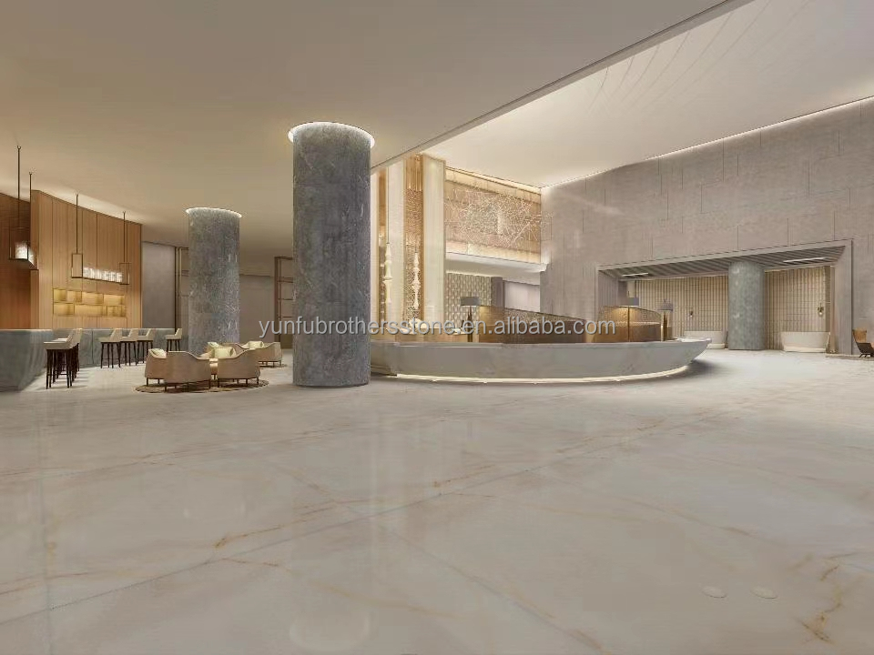 Modern Ice Jade Snow White Ice Onyx Stone Translucent Cristallo Quartzite Marble Slab