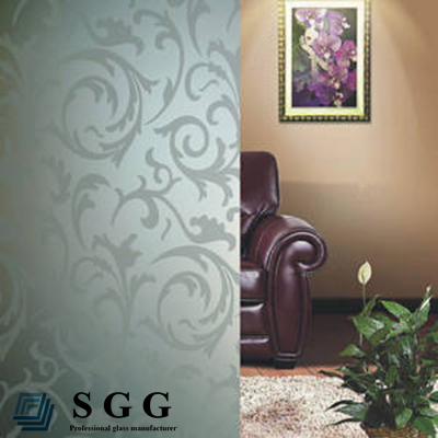Bathroom Decorative Window Glass
