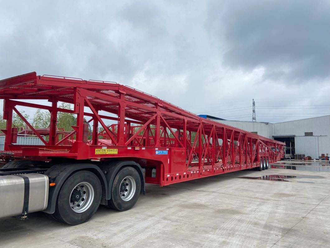 3-Axle Car Transport Trailers That Can Transport 8-10 Cars.