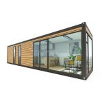 Hotel 40ft Garden Mobile House Wooden Studio Flat Container Coffee House with 3D