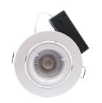Commercial 5W Gu10 Spotlight Fixture Aluminum