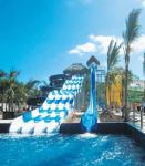 5-10m Height Aqua Water Slide For Hotel Park Fun Weather Resistance