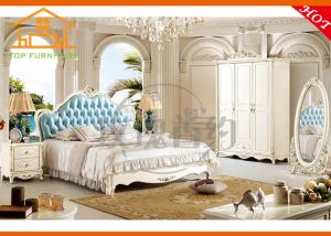Quality European antique white new model hand painted lacquer bedroom furniture set prices in pakistan pull out bed wholesale