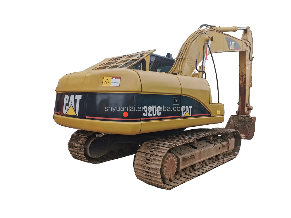 110KW Original Hydraulic Valve CAT 320C Excavator Strong Power Soft Steel Body