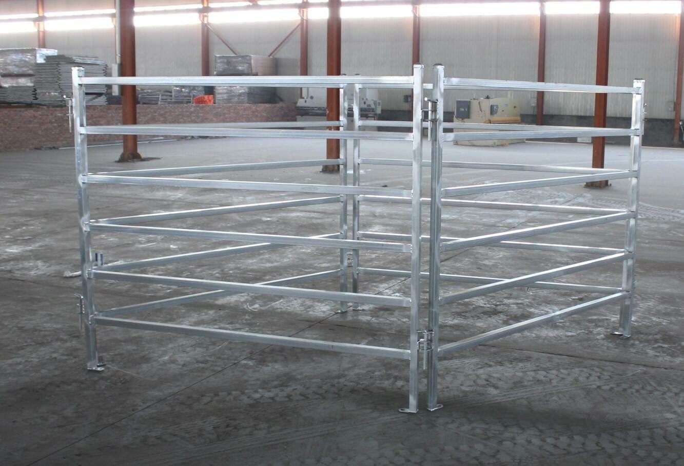 Sliding Gate For Portable / Permanent Yards Heavy Duty Cow Fence Panels Slide Pane