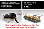 6x4 Multi Purpose 6m3 12m3 Ice Breaker Snow Removal Truck