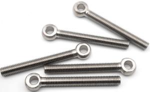 Quality M5 M6 M8 M10 Titanium Marine Hardware Machine Lifting Marine Eye Bolts wholesale
