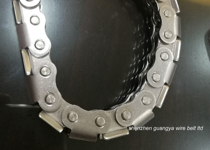 Reverse Dutch Weave Automatic 304 316 Flat Flex Wire Mesh Conveyor Belt 35*50mm Spiral size