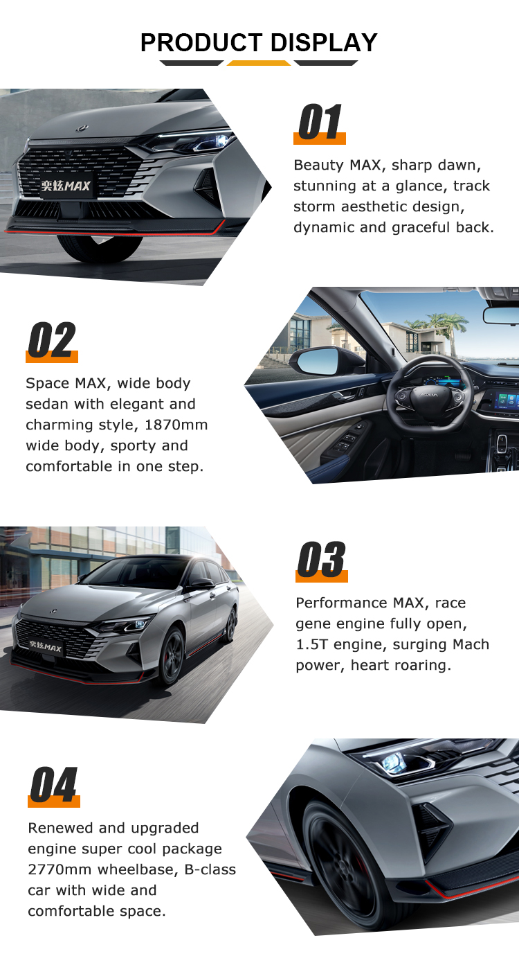 DONGFENG AEOLUS YIXUAN MAX Mach Power 1.5T LED Camera Leather Turbo Automatic Sedan Car 5 Doors and Seats with Manual Gearbox