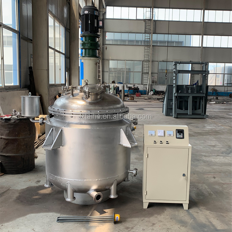 500l 1000l Stainless Steel Mixing Tank Batch Polymerization Chemical Reactor Tank