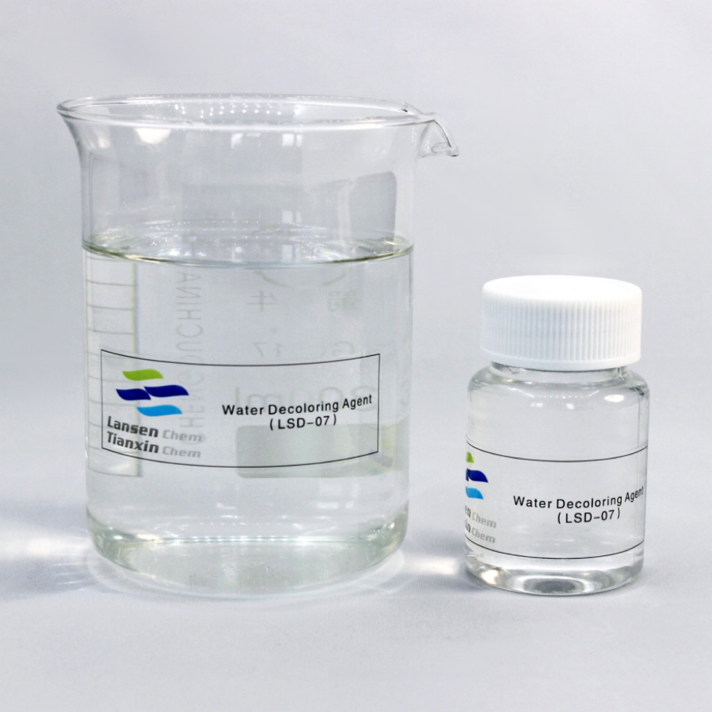 Water Decoloring Agent Colorless Light Color Sticky Liquid flocculant water treatment chemicals