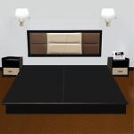 Commercial Use Hotel Bedroom Furniture Sets Contemporary Style OEM & ODM