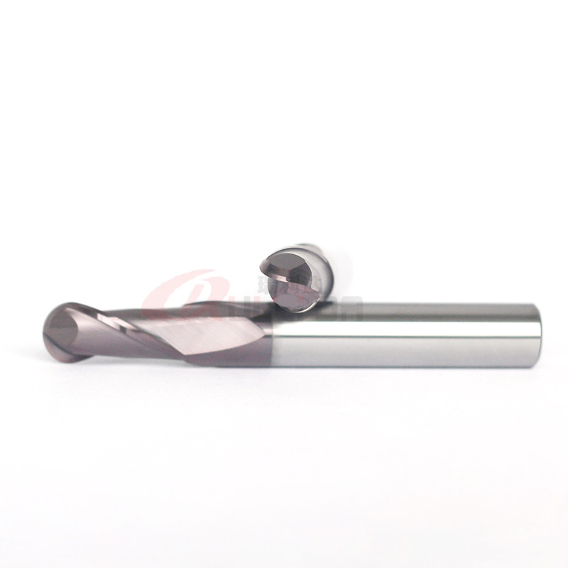 5/16" 3/8" 3/16" 1/4" Ball Nose End Mill For Aluminum Stainless Steel Tungsten Carbide