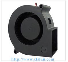 75*75*30mm 5V/12V/24V DC Blower DC Black Plastic Brushless Cooling Fan Blower