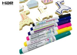 Quality FDA Food Coloring Edible Marker Pen , Gourmet Writer Food Decorating Pen wholesale