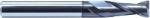 4 Flute Flattened Solid Carbide End Mills With Straight Shank