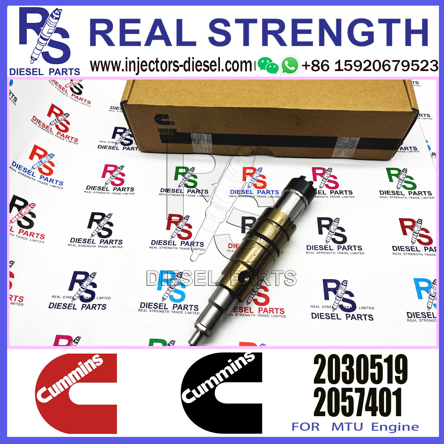 1933613 For DC1305 DC1307 2029622 Diesel Common Rail Fuel Injector 1948565 2030519 2031836 2031835 2086663