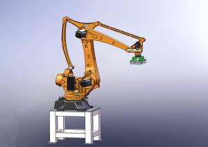 China Robotic Bag Palletizing Equipment Automatic Flour Bagging Machine Food Industry on sale