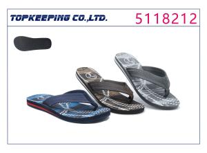 Quality Stylish Men Rubber Slipper EVA Thin Sole Flip Flop wholesale