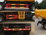 Self Dumping Trash Transport Truck Multifunctional Eco Friendly Heavy Dump Truck