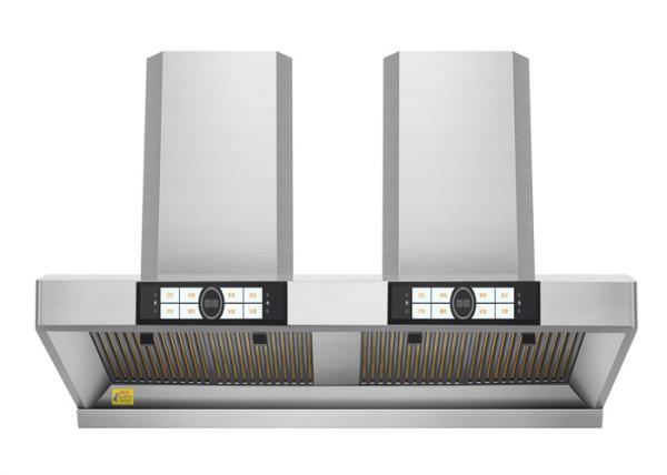 200 Air Outlet 0.70mm Electric AC Baffle Filter 75m3/min Suction Commercial