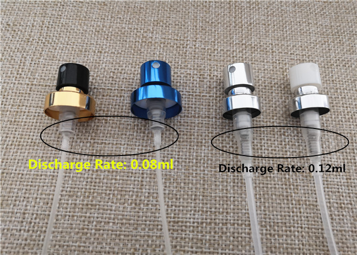 Durable Fragrance Perfume Pump Sprayer Crimp Pump Type 12 / 15 / 18MM