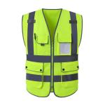 OEM High Visibility Reflective Vest For Construction Safety