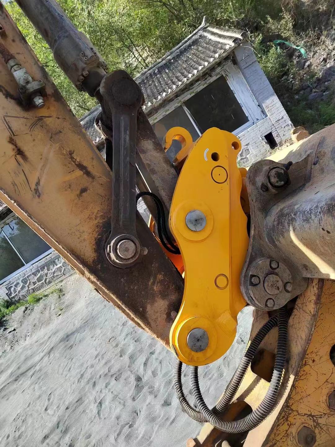 430-480 Pins Mechanical Quick Hitch Coupler For 1 Ton 2 Ton 13 Ton Excavators 4