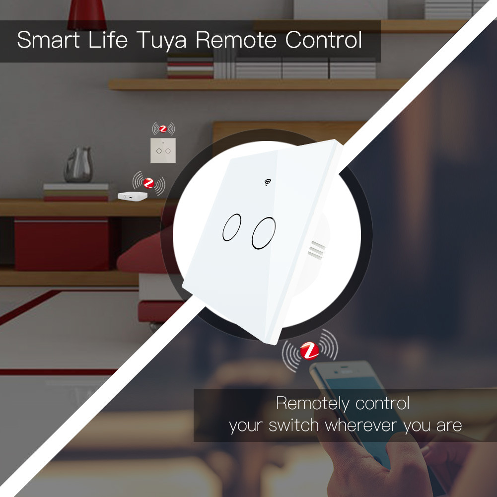 Zigbee Wifi Smart Wall Light Switch Voice Control Light Switch