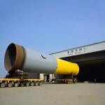 OEM 5-100M Height Steel Pipe Vertical Axis Wind Turbine