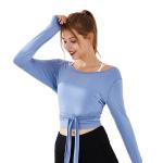 2-piece long-sleeved shirt t-shirt trousers girls set
