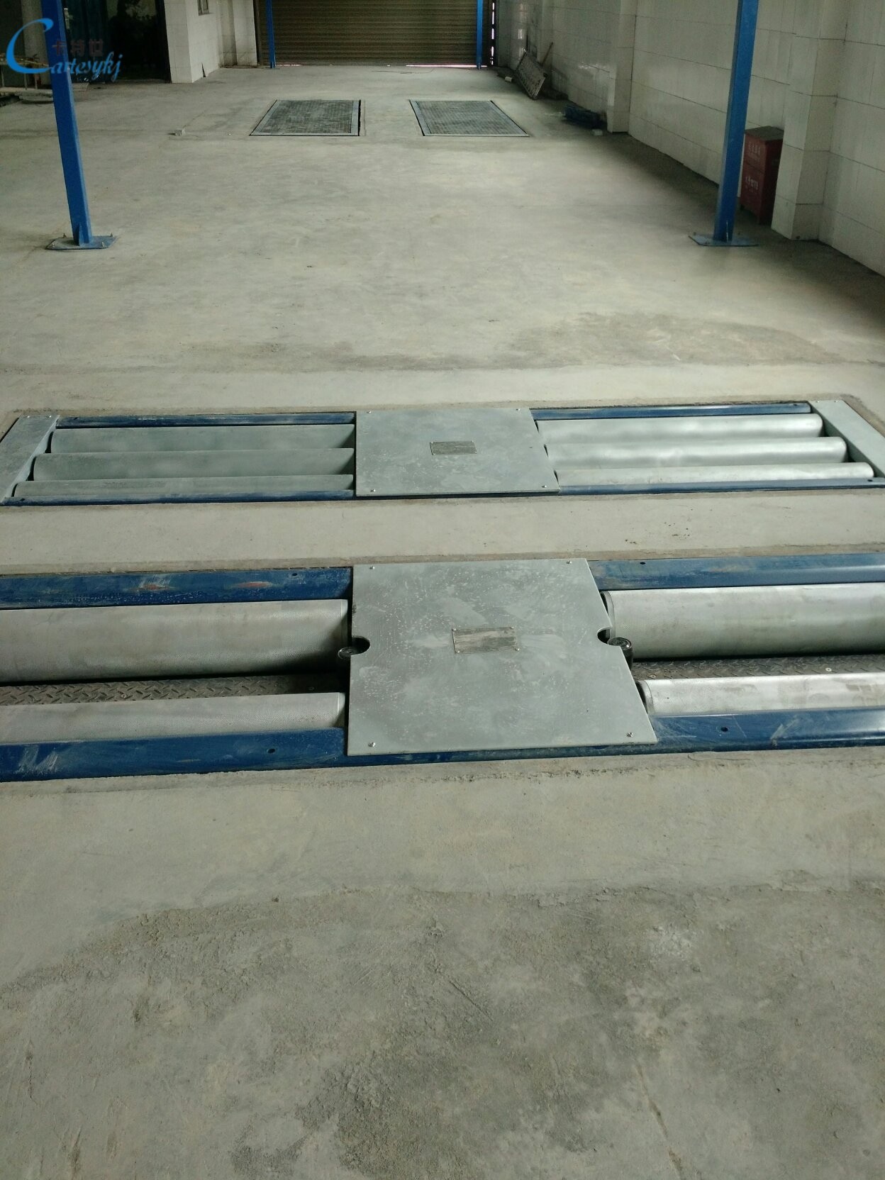 Vehicle inspection equipment CTZR Free roller Customizable Free-Roller for vehicle