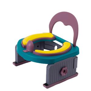 Quality Solid Pattern Eco Friendly Baby Potty Toilet in Oriental Cherry/Sea Blue/Gray wholesale