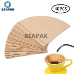 Disposable Cone Shape Drip Coffee Paper Filters Food Grade
