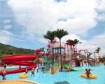 OEM Aqua Park Playground Water Slide Fiberglass Big Water Bounce House