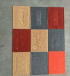 PVC embossed mat Polyester embossed mat pvc mat