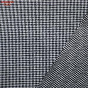 Quality F4075 100%P cationic two tone effect fabric wholesale