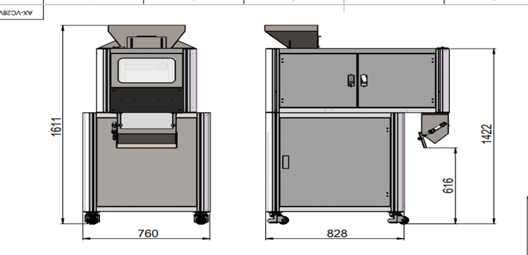 Realize Precision Counting and Packing with Automatic Customized Hardware Machine