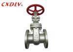 Manual Operation Handwheel Gate Valve Small Fluid Resistance 150# Flanged