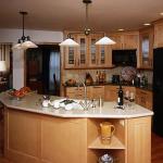 Self Assemble Wood Kitchen Furniture Waterproof Cupboard with Faucet Accessories